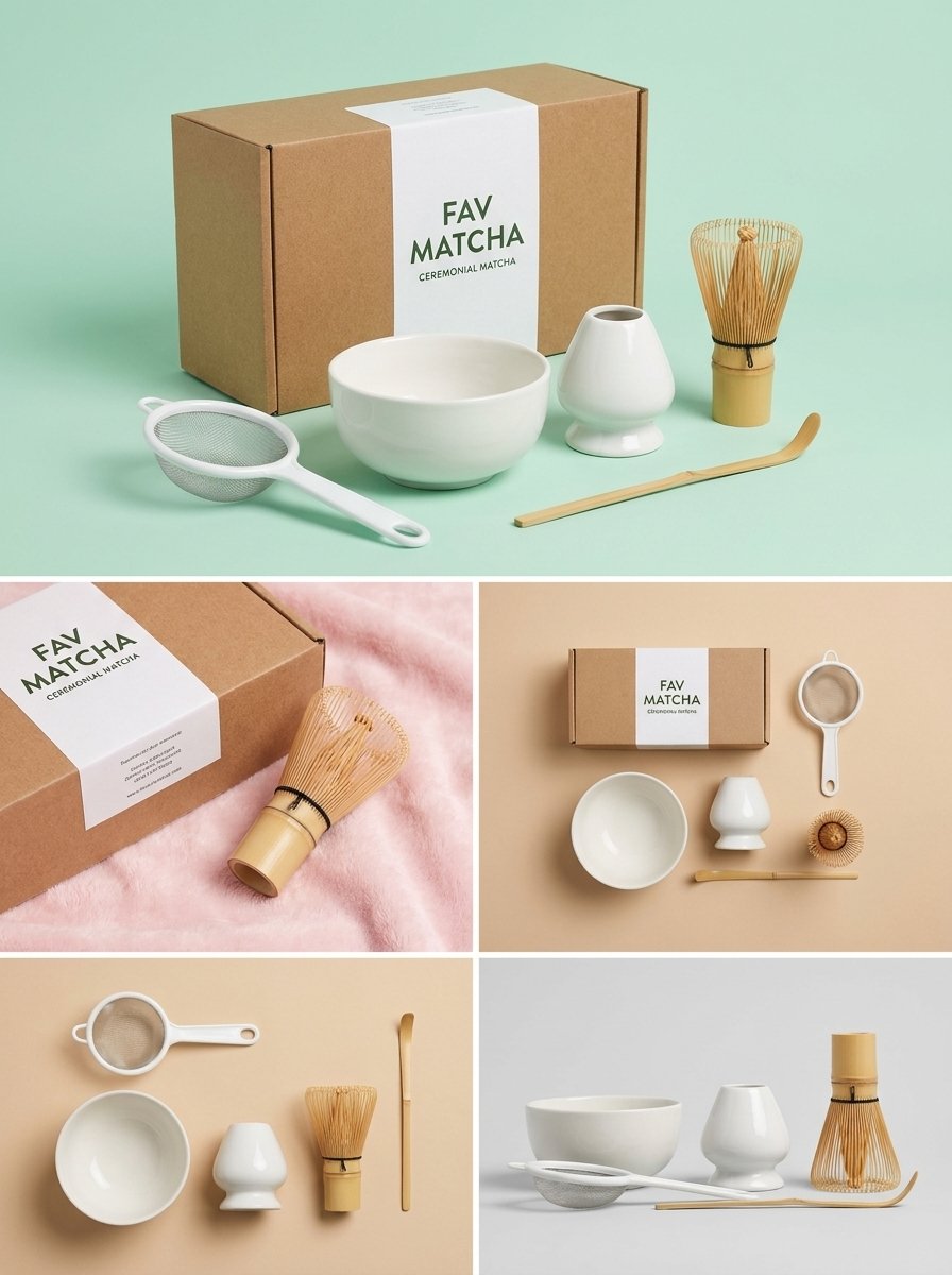 FAV Matcha – Ritual-Set | 5-teiliges Matcha-Set